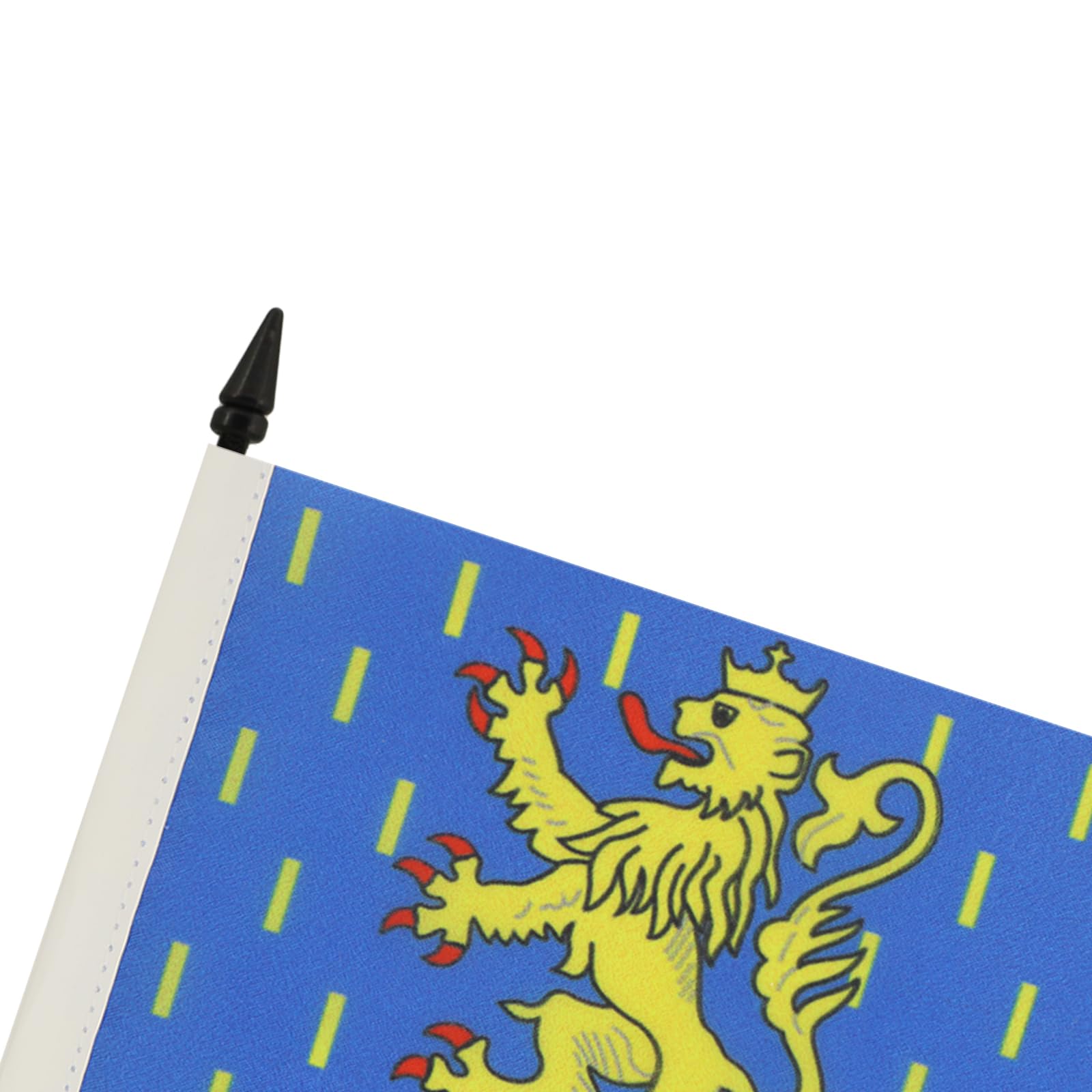 AZ FLAG, Franche-Comté Table Flag 4'' x 6'', French region of Franche-Comté Office Mini Banner 100% Polyester 15 x 10 cm - Image 4