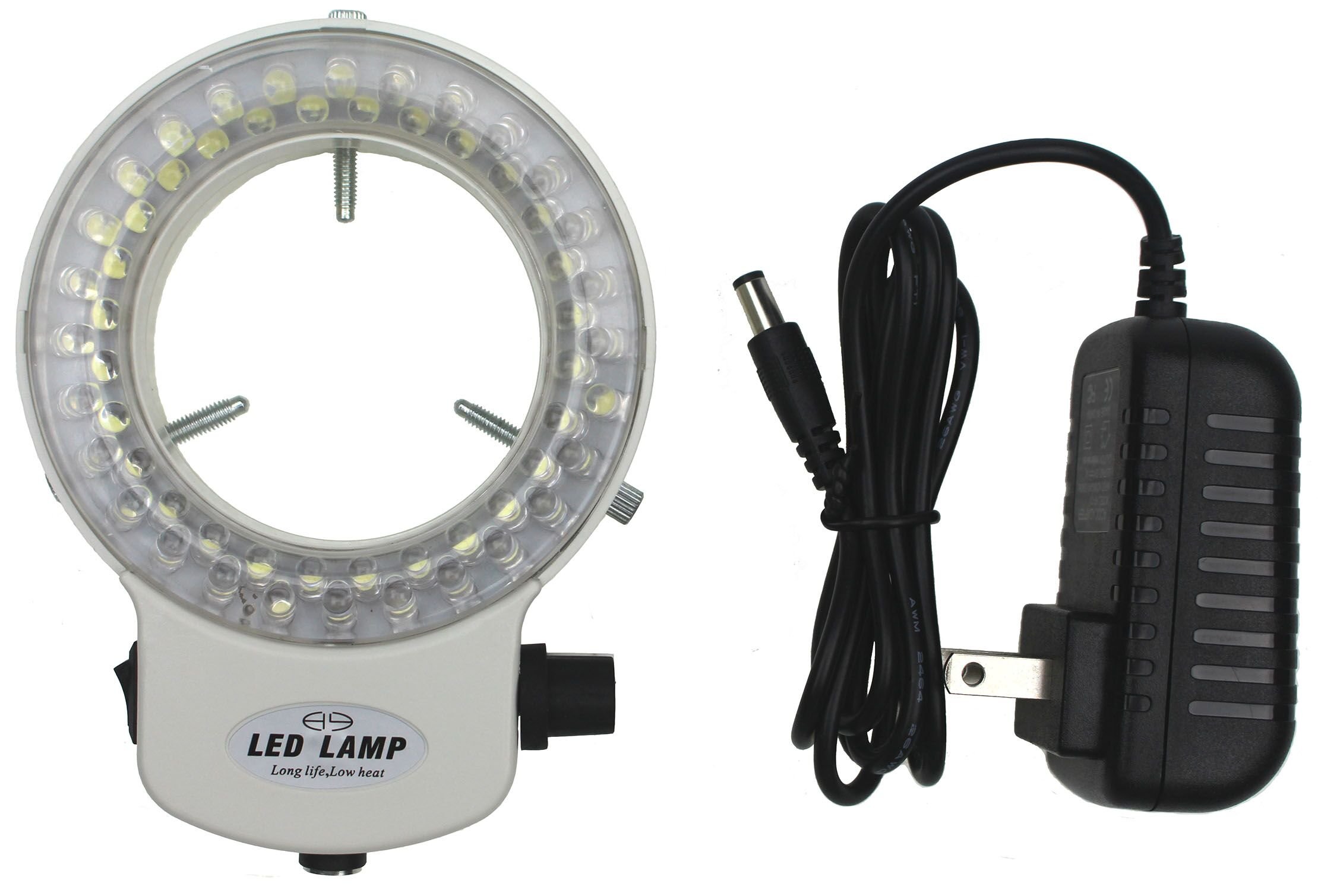 BikaniBikani LED- 56 –BK Adjustable LED Ring Light for Stereo Microscope,with Power Adapter (White)