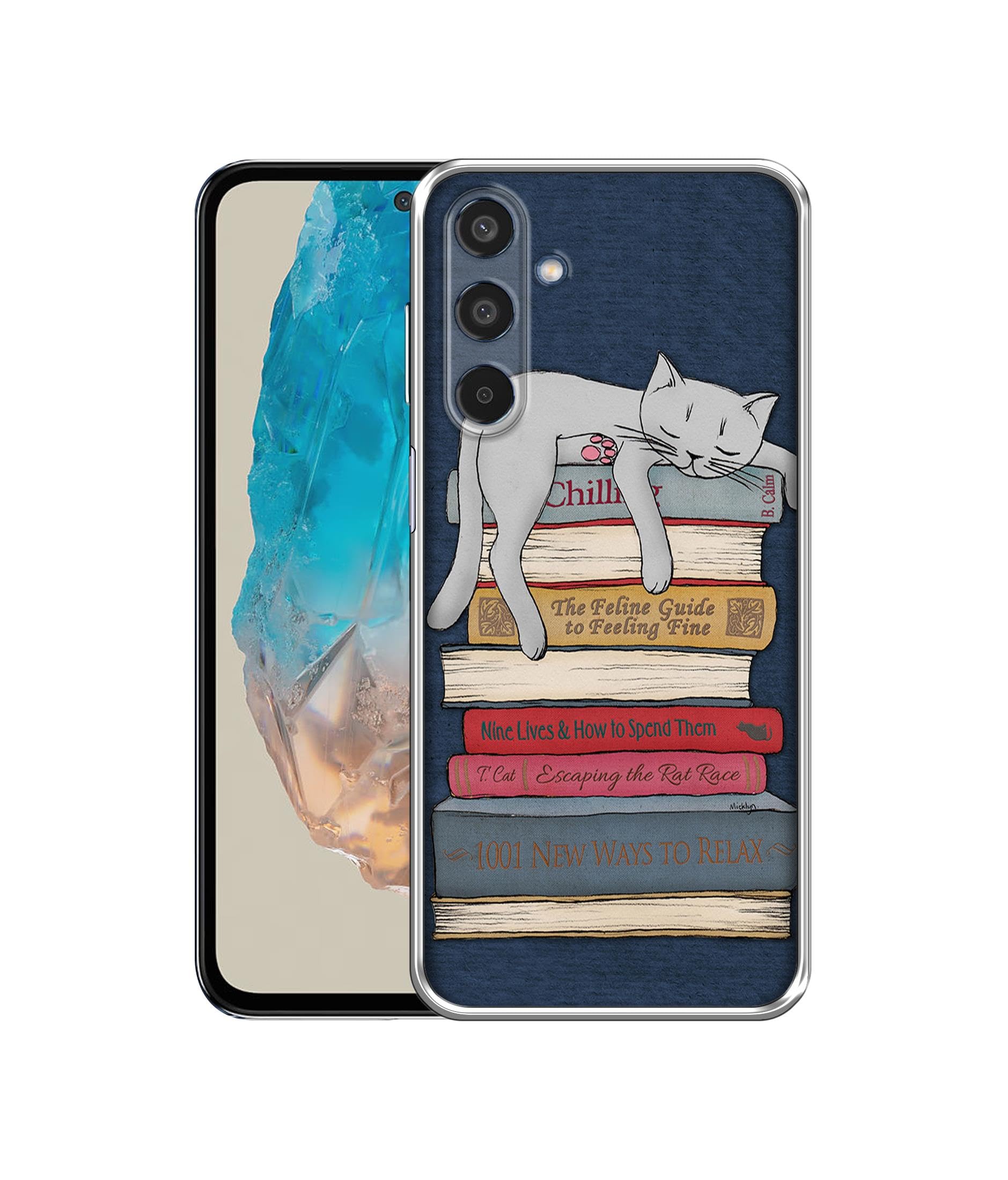 Casotec Cat Sleeping On The Books Design Printed Silicon Soft TPU Back Case Cover for Samsung Galaxy M35 5G (B0D9FHHJR6) Amazon Price History, Amazon Price Tracker