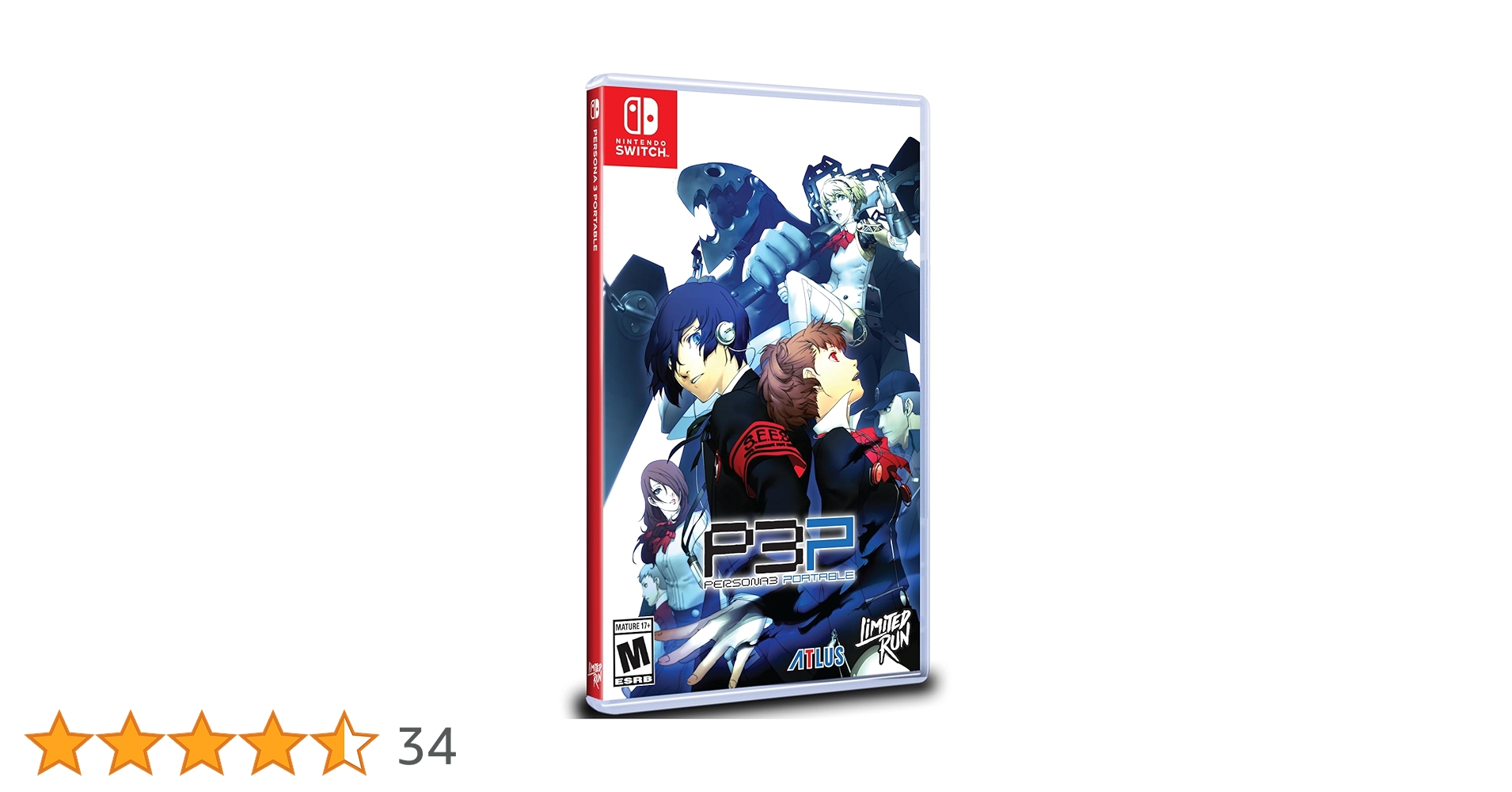 Persona ペルソナ 3 4 Switch Persona 3 Portable & Persona 4 Golden Bundle for Nintendo