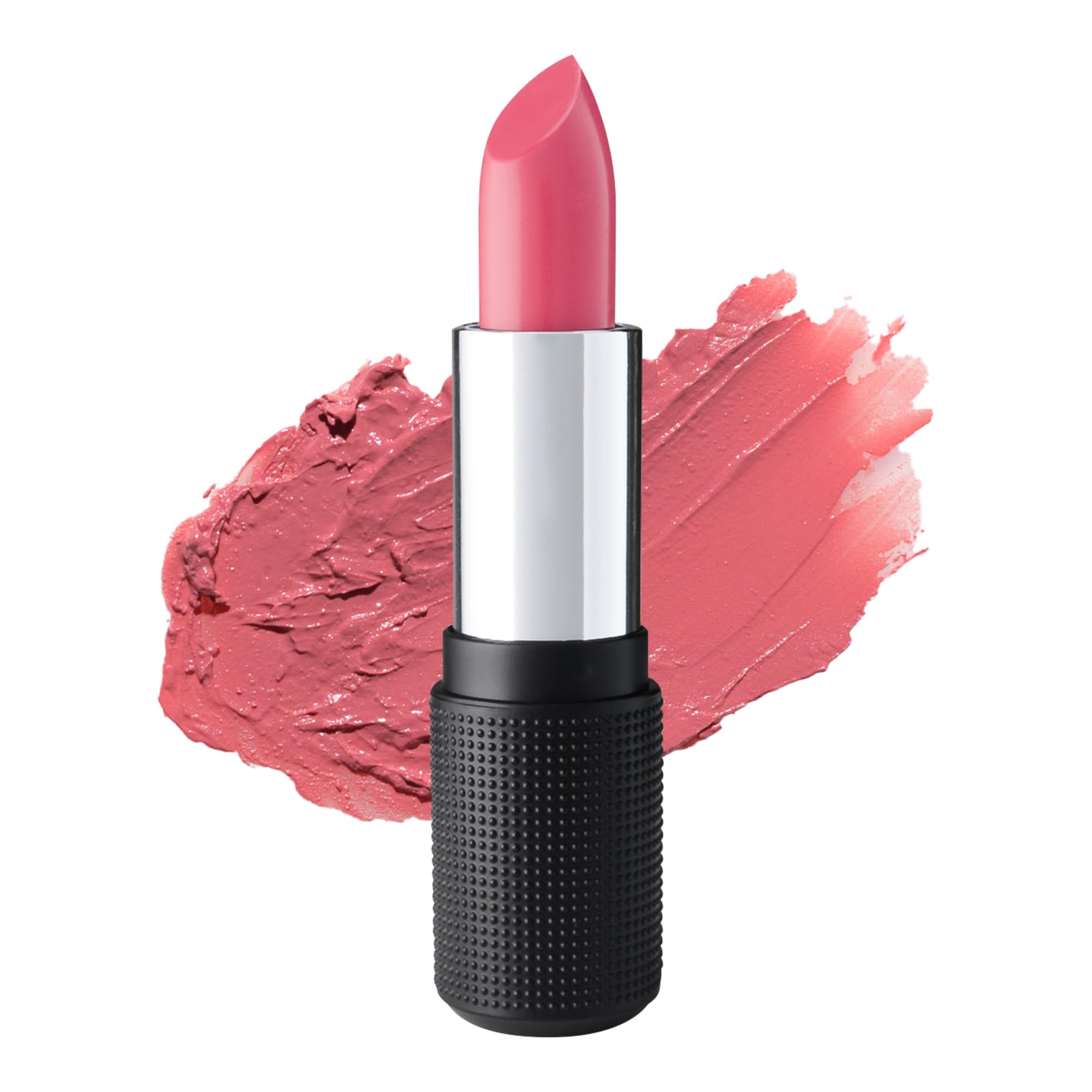 Red Apple LipstickAudrey Pink Lipstick for Women - Vegan Gluten Free Natural Makeup, Semi-Sheer Hydrating Lip Stick - Organic Lip Gloss with Aloe & Almond Oil