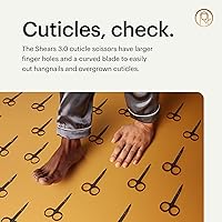 Vista 4 de MANSCAPED® Shears 3.0, 5-Piece Precision Men’s Nail Grooming Travel Kit, Stainless Steel Manicure Set with Fingernail & Toenail Clippers, Nail File