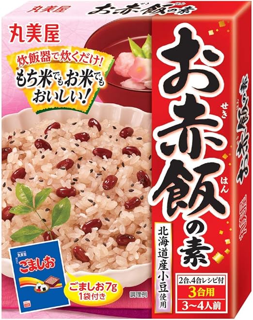 Amazon 丸美屋食品工業 お赤飯の素 箱入 167g 5個 丸美屋食品工業 ごはん 料理の素 通販
