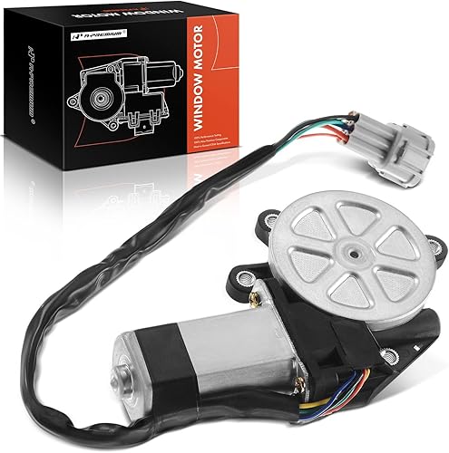 Miniatura 9 de A-Premium Motor de elevación de elevalunas eléctrico delantero izquierdo compatible con Nissan Maxima Pathfinder e Infiniti I30 I35 QX4, lado del