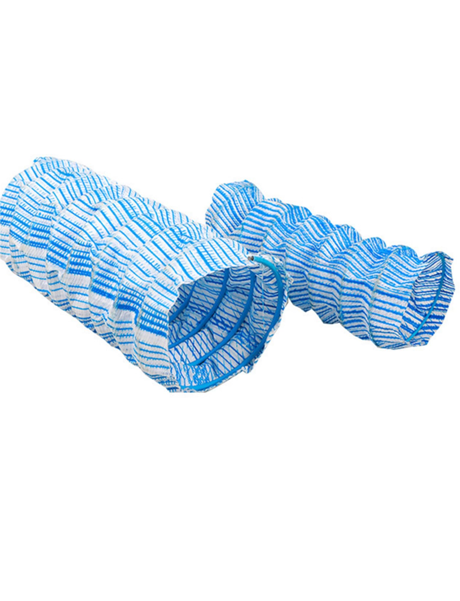 Tuyau de drainage ondulé flexible en acier pour infiltration et gestion des eaux souterraines