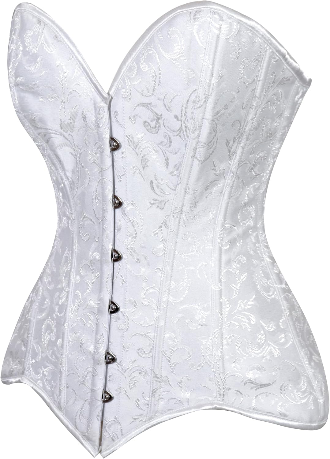 Daisy corsets Women's Daisy Corsets Womens Brocade Overbust Corset Top Cincher W/Busk Closure