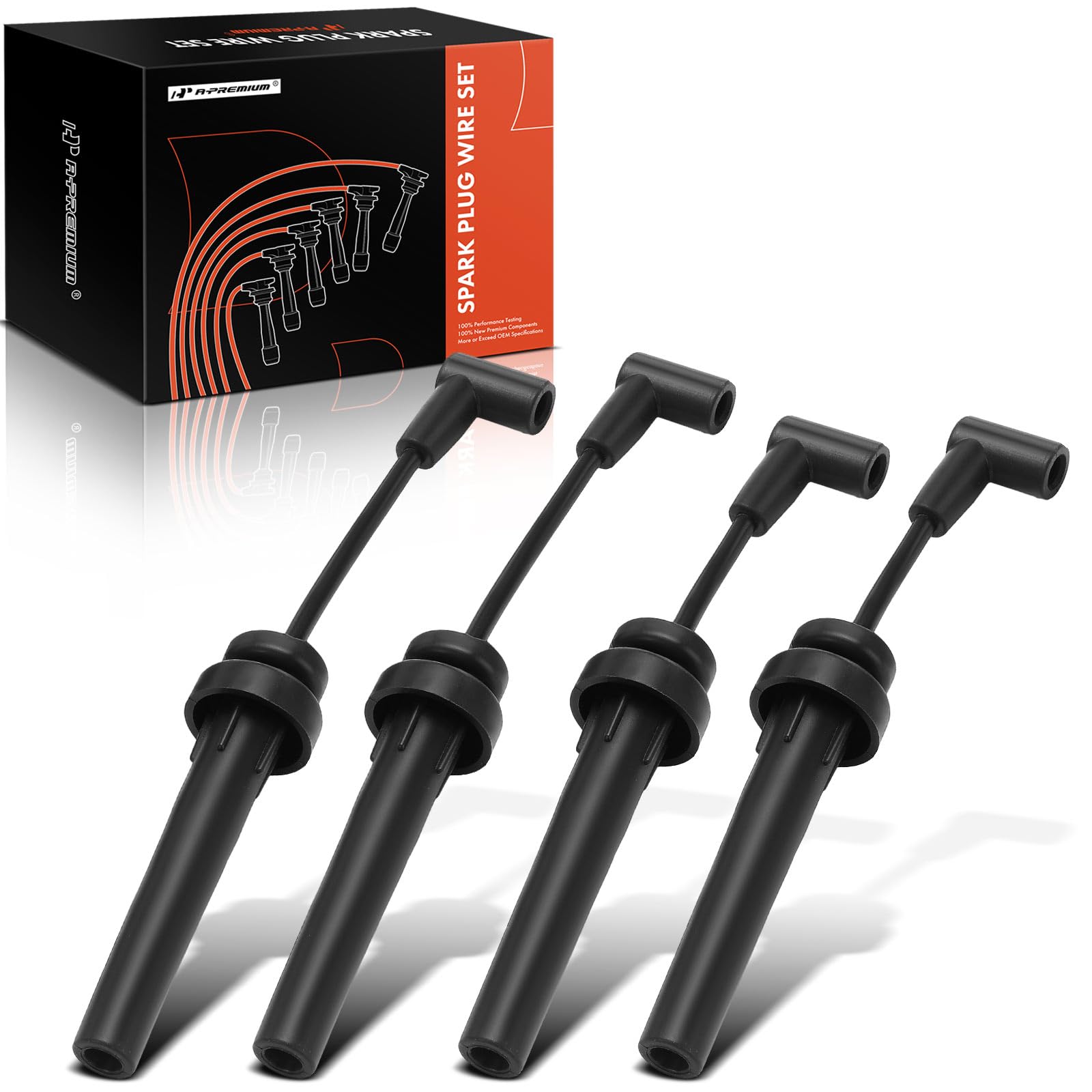 Amazon.com: A-Premium 4PCS Spark Plug Wire Set Compatible with