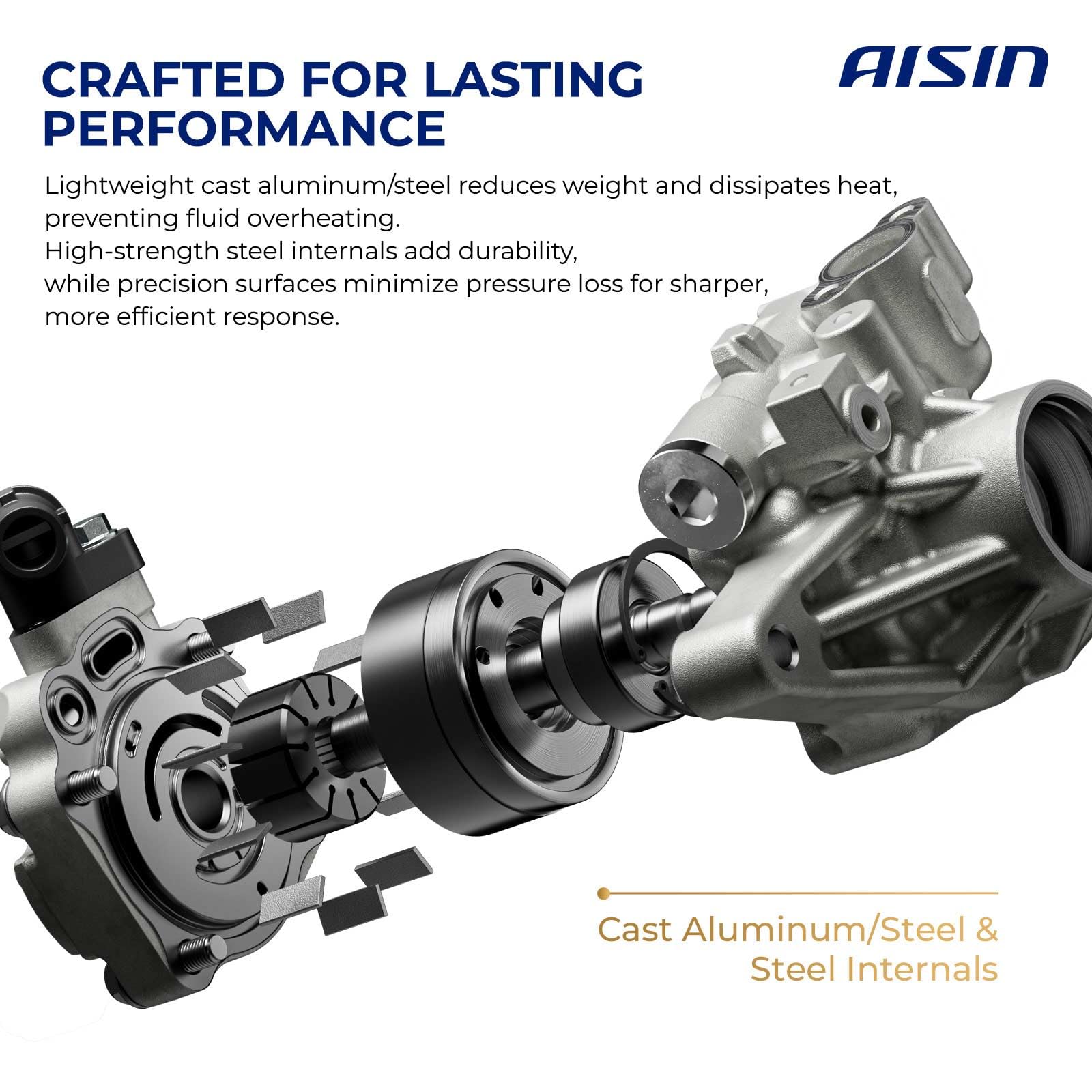 じゃすとこーず Amazon.com: AISIN AFTERMARKET PSPT-00049 Power Steering Pump