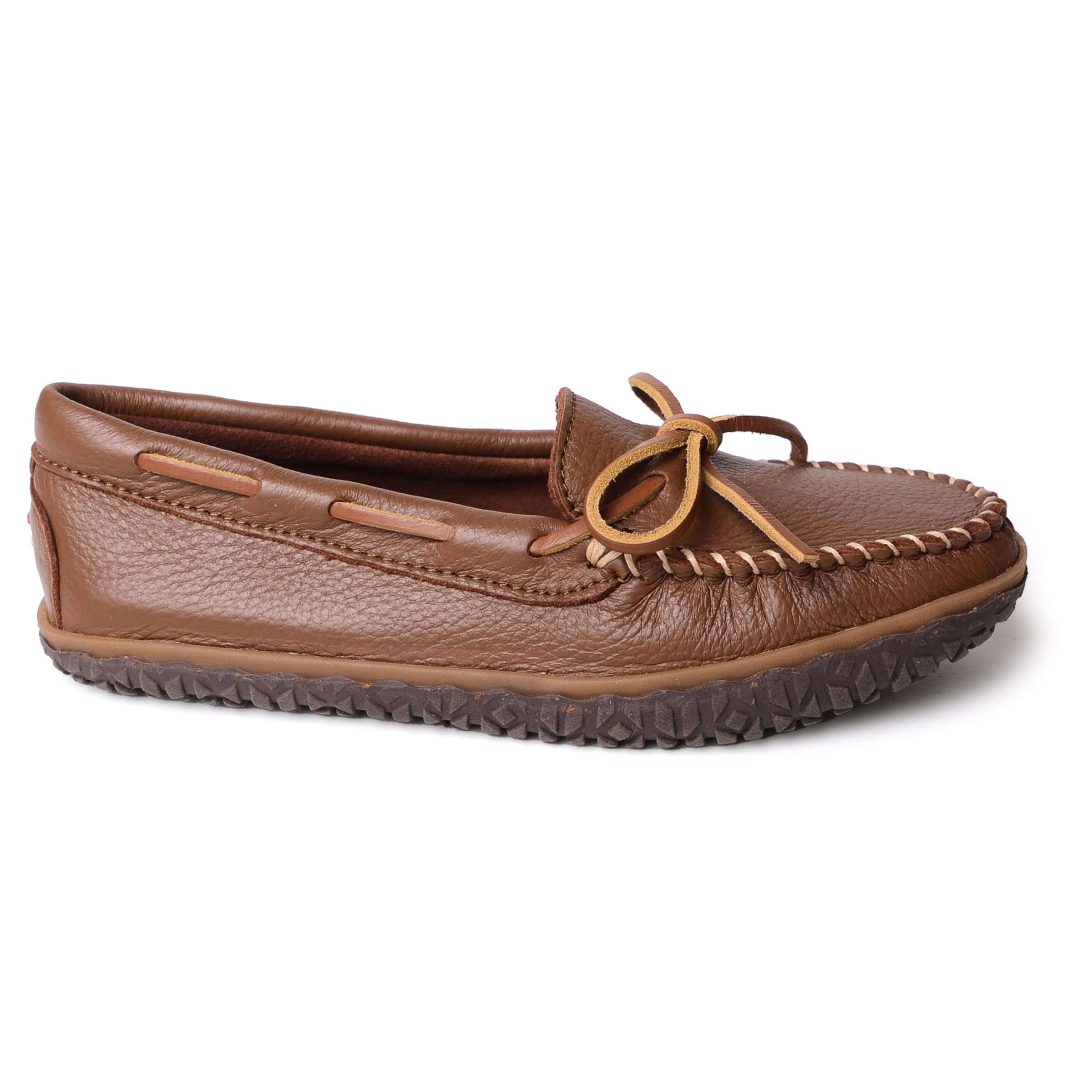 Minnetonka Battistrada da donna in pelle di daino