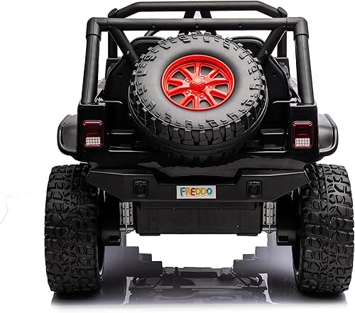 Miniatura 6 de 24V Freddo Raider 2 plazas Ride On. Asientos de cuero. Luces LED. Control remoto parental (rojo)