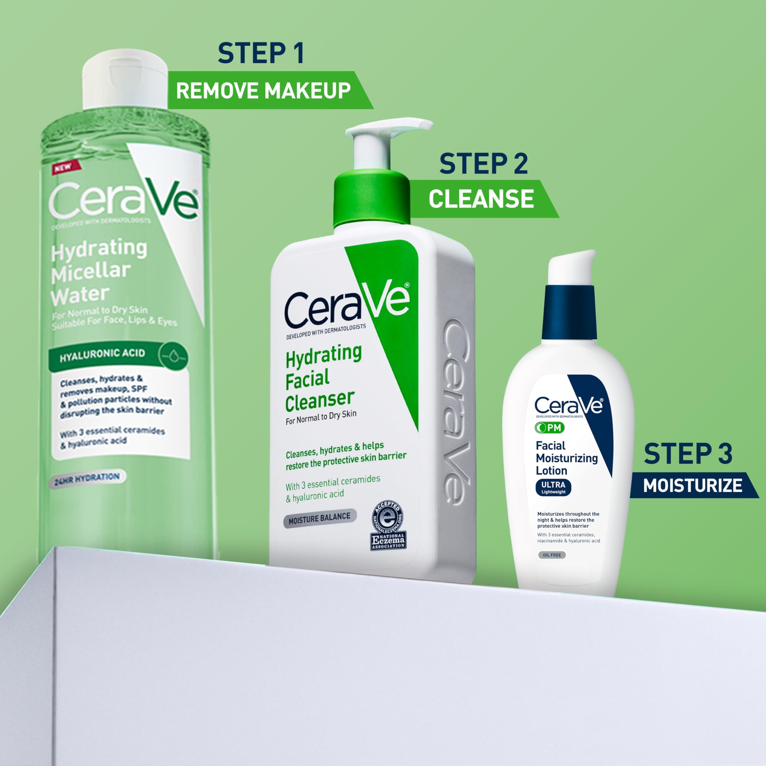 CeraVe Micellar Water - Gentle Makeup Remover -7