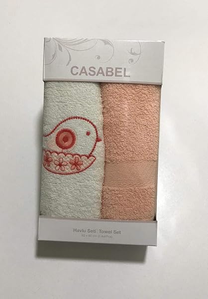 Taç Casabel 2'li Havlu Somon