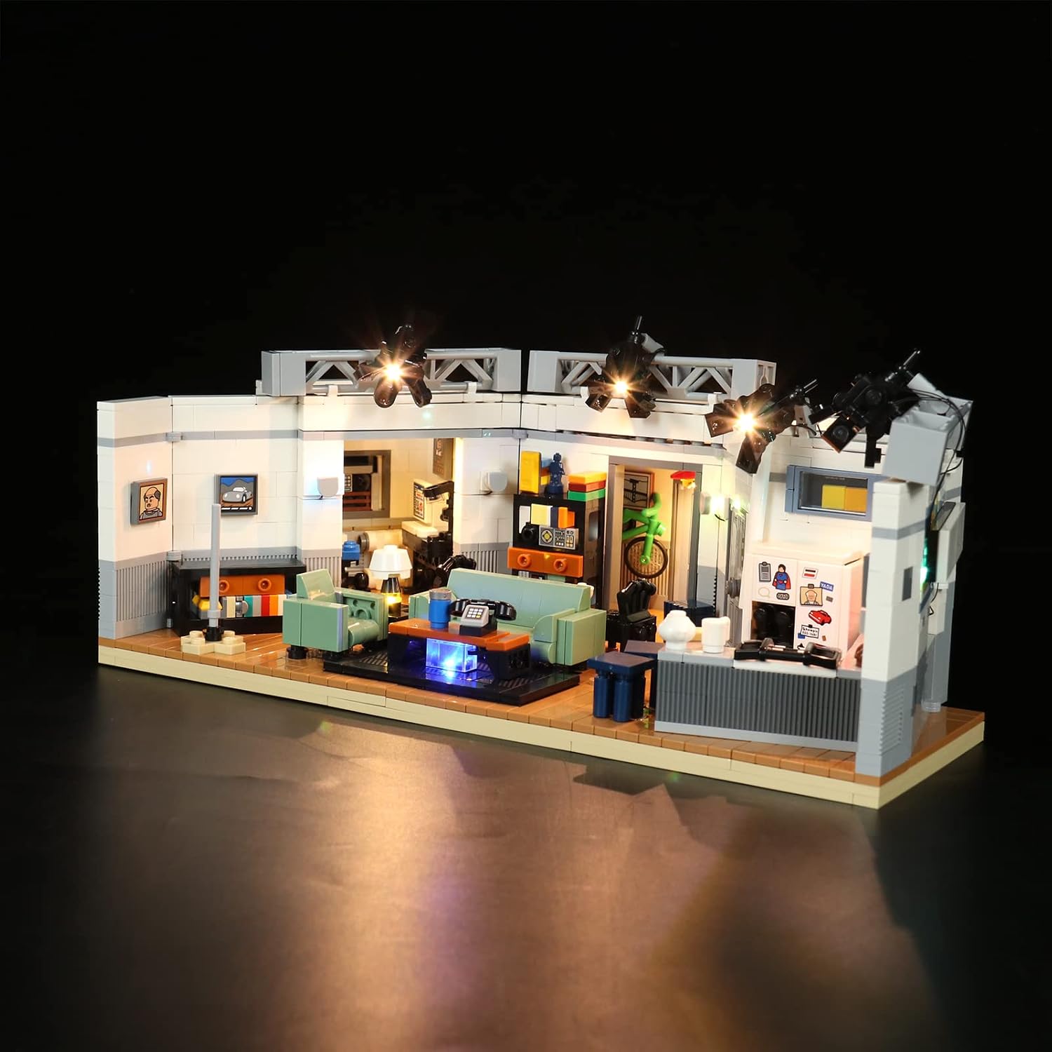 LED Light Kit for Lego 21328 Seinfeld Building, Light Kit ONLY, Lego Model NOT Included (Standard)