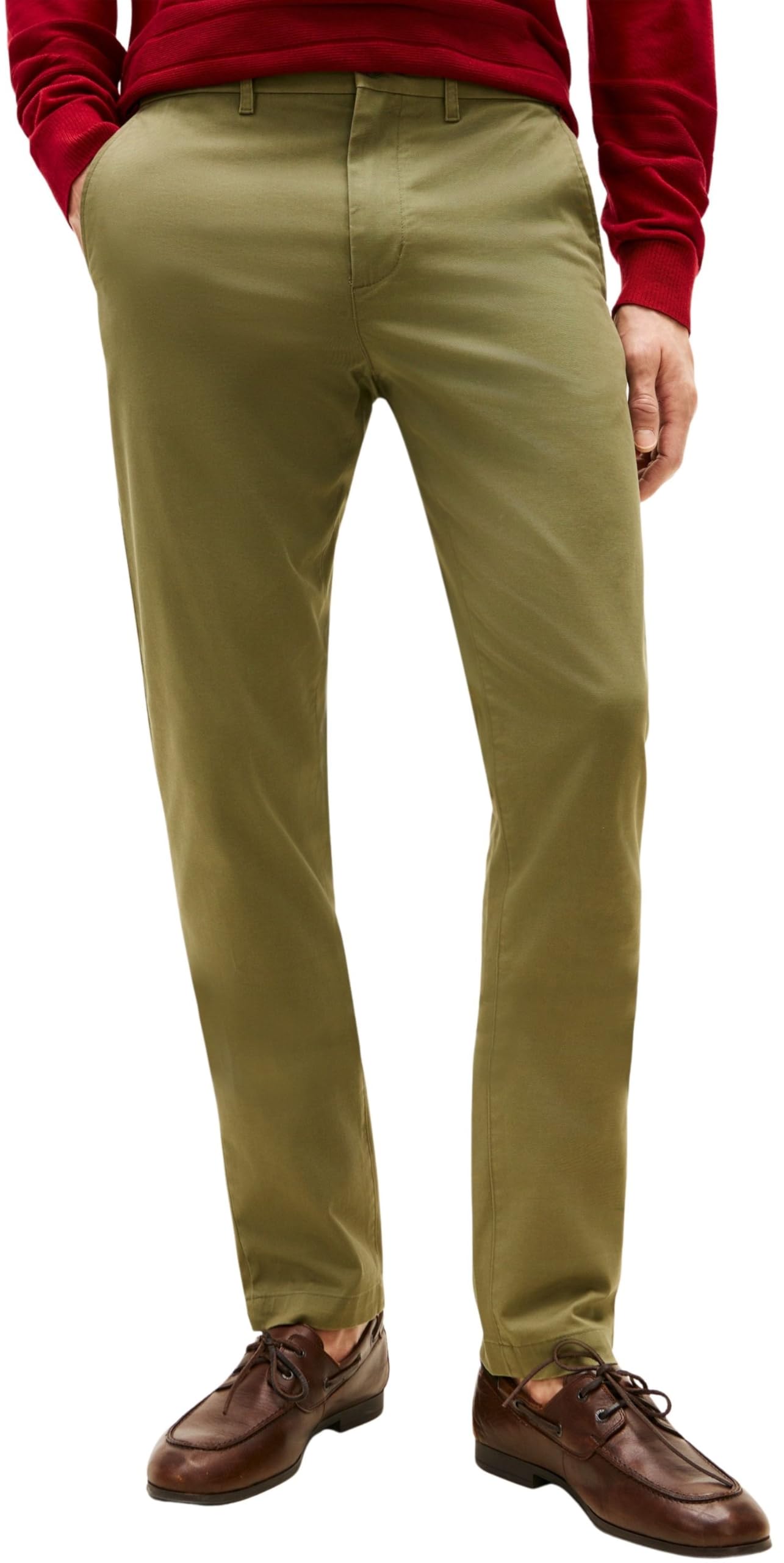 Tommy Hilfiger Herren Chino Bleecker 1985 Pima Cotton Mw0mw26619