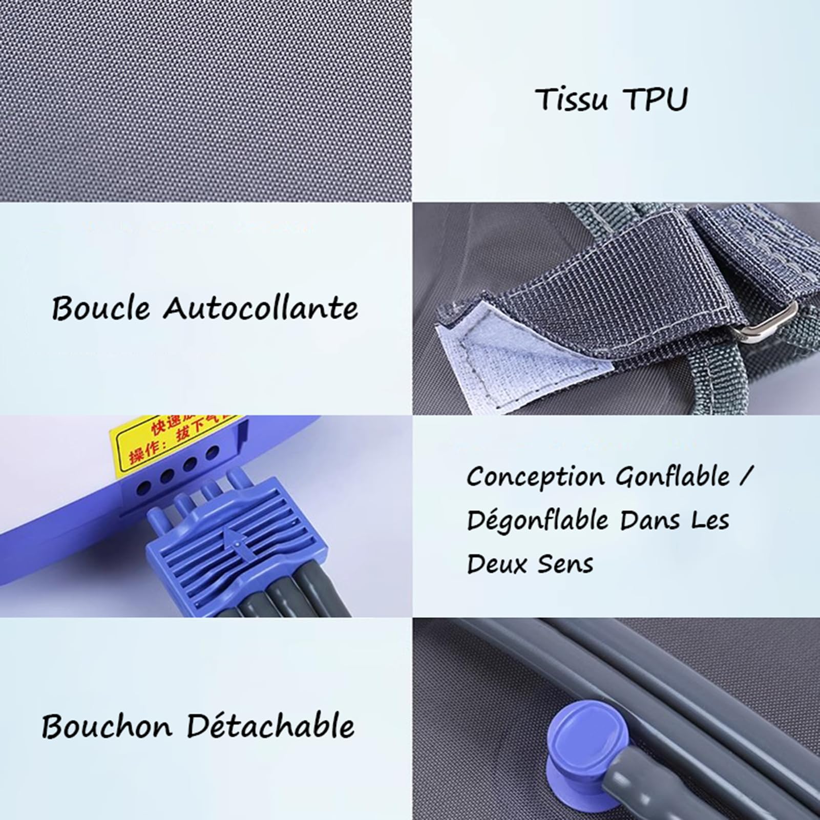 Massaggiatori elettrici per Piedi, Massaggio a Pressione con Compressione d'Aria a 6 cavità per Il rilassamento dei Muscoli
