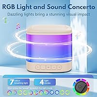 Vista 6 de Mini máquina de karaoke para niños, altavoz portátil de karaoke Bluetooth con 2 micrófonos inalámbricos y soporte para teléfono, regalos