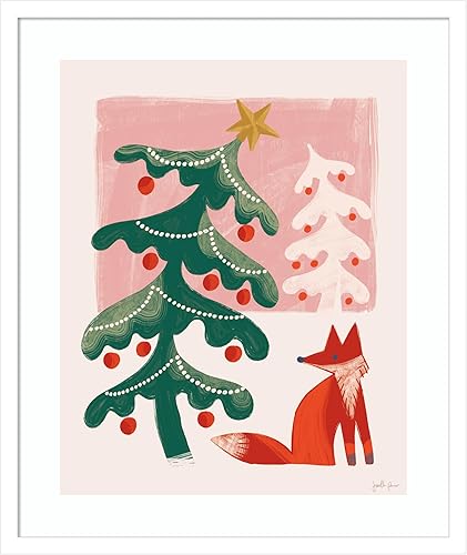 Miniatura 16 de Amanti Art Framed Wall Art Print 25x21 Retro Holiday III by Janelle Penner, Holidays Wall Art, Whimsical Decor, Medium Poster Painting Artwork for