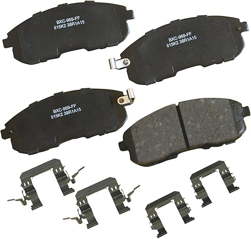 Miniatura 207 de Pastillas de freno delanteras cerámicas Bendix Premium SBC11 para modelos seleccionados Dodge Dart, Ford Fairlane, Falcon, Sedan Delivery, Mustang