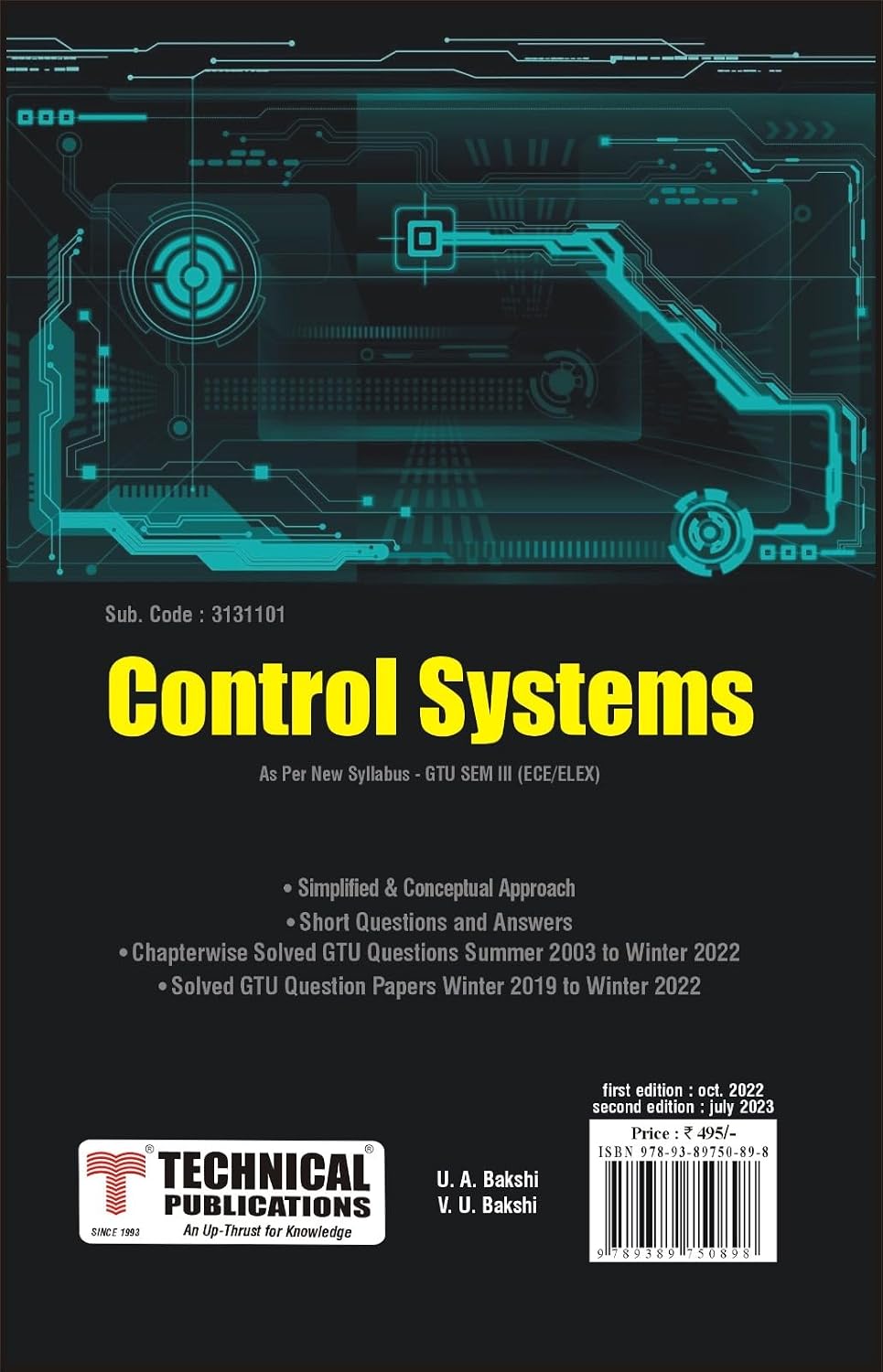 Amazon.in: Buy Control System for GTU 18 Course (III - ECE/Elex ...