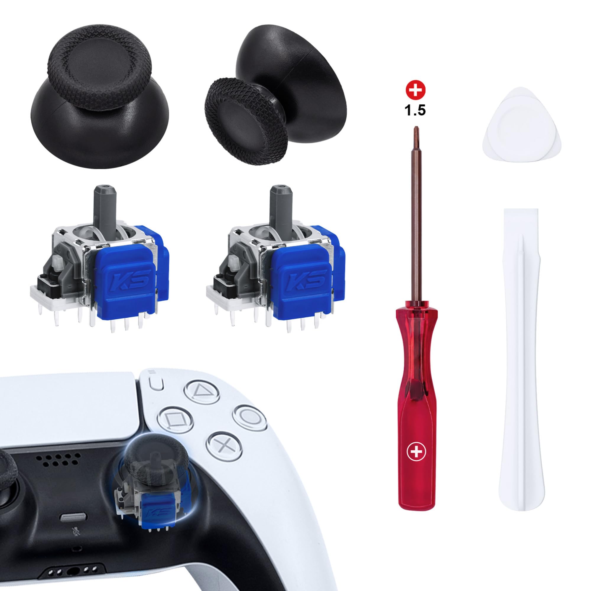 Amazon.co.jp: Mcbazel PS5コントローラー用 TMRジョイスティック 