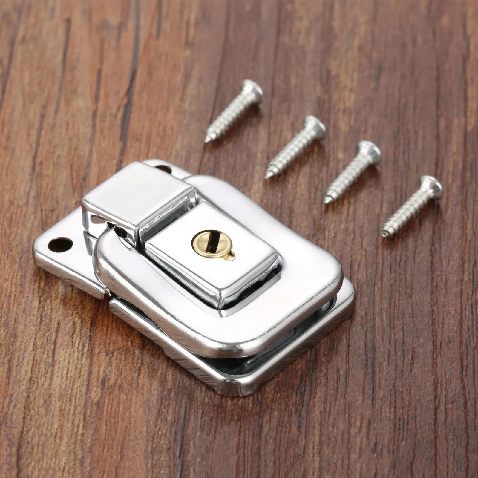 1set Hasp Latch Zinc Alloy Toggle Latch Lock Buckle Clip Clasp Box Case Chest 38x28mm