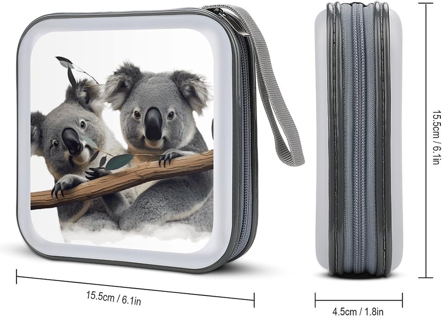 Funny Koalas CD Case CD Storage Box DVD Sleeves