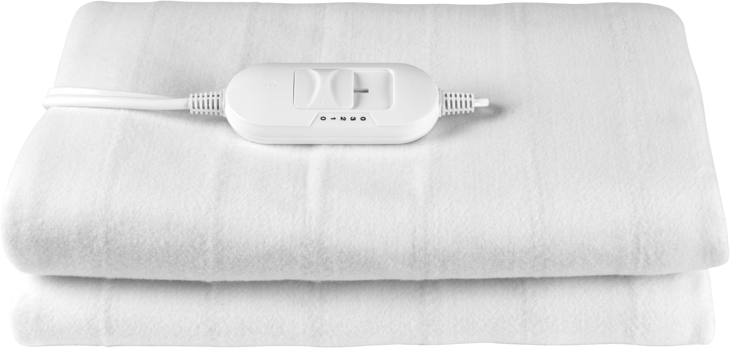 Kleeneze KL3754 Heated Underblanket – For Double Beds, Machine Washable Under Bed Cover, 3 Heat Settings, Soft Fabric Electric Blanket, Detachable Controller, Tie Down Design, 35W, 135 x 120cm