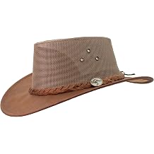 1031 Kangaroo Cooler - Australian Kangaroo Leather Cowboy Hat - Foldable, Ultra Lightweight, Durable, Mesh