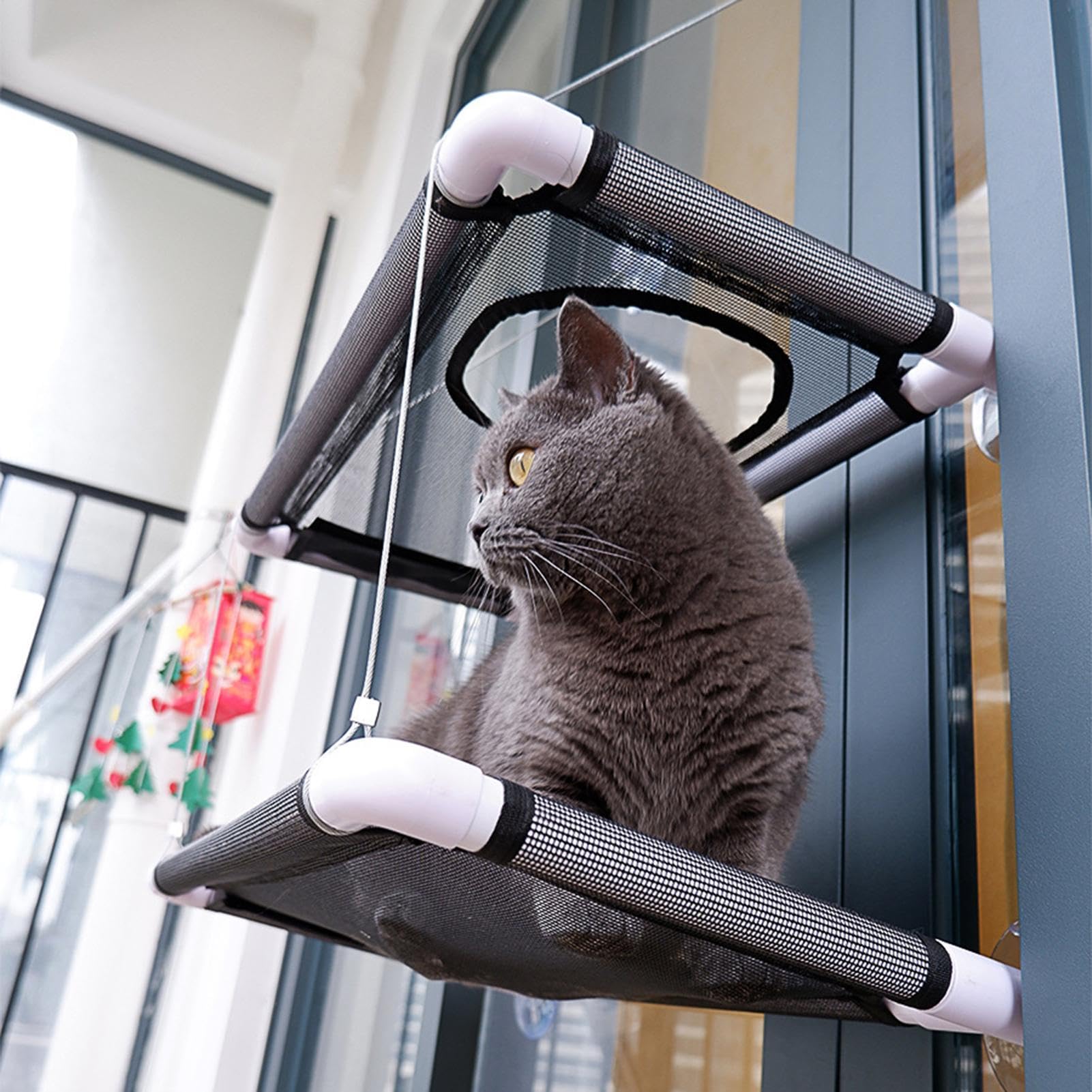 Katzen Fensterbett Saugnapf