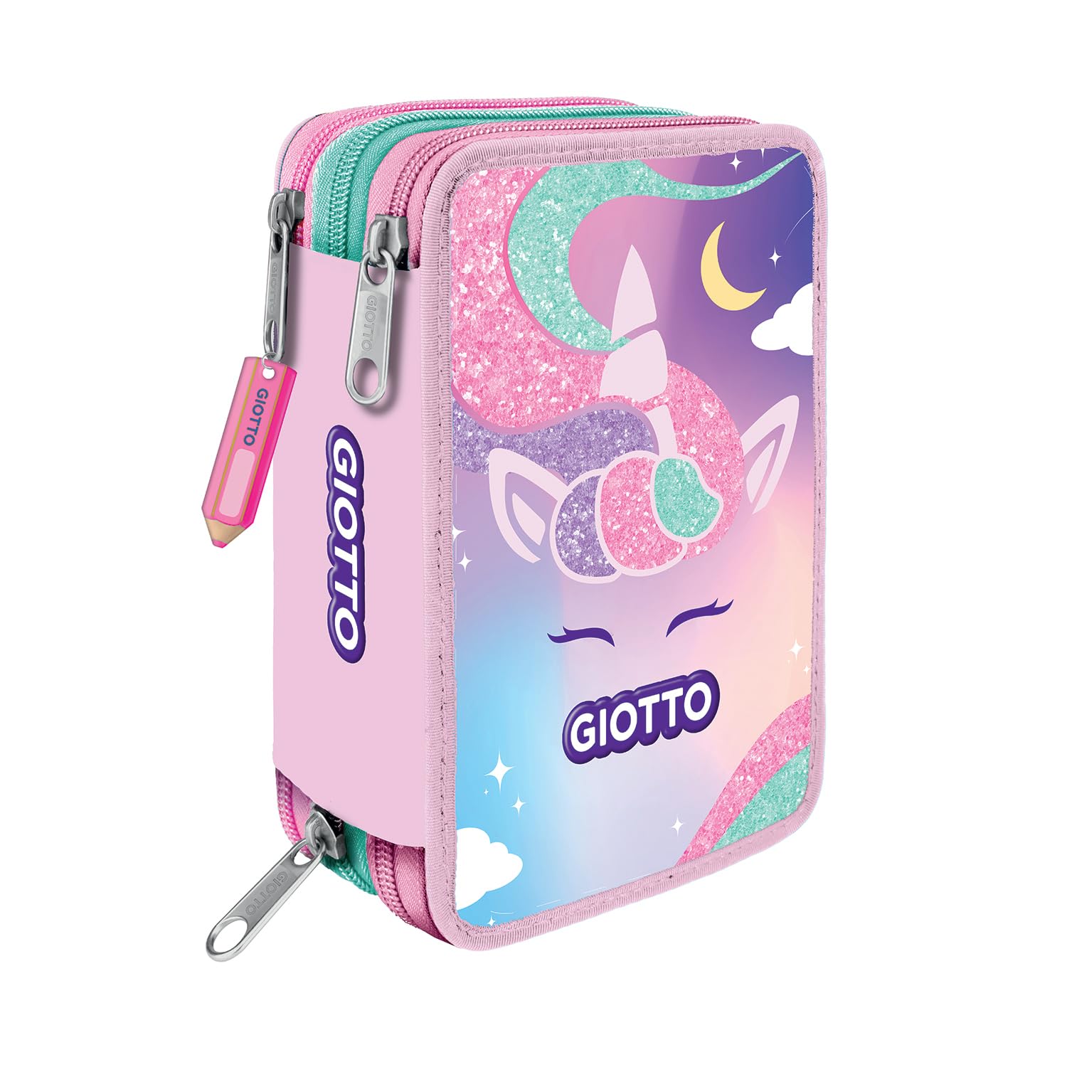 Giotto Catty Candy Astuccio 3 Zip Unicorn
