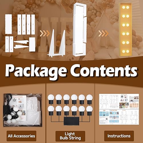 Miniatura 3 de Letras iluminadas de marquesina de 4 pies, letras grandes de marquesina, letras gigantes para baby shower, fiesta de cumpleaños, decoración de telón