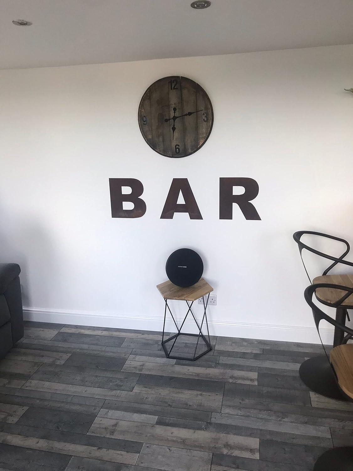 Rustic Garden Or Home Bar Sign, Rusty Metal Letters, Home Bar Decor, Garden Bar Decoration, Rustic Lettering, Gifts, Accessories - Image 4