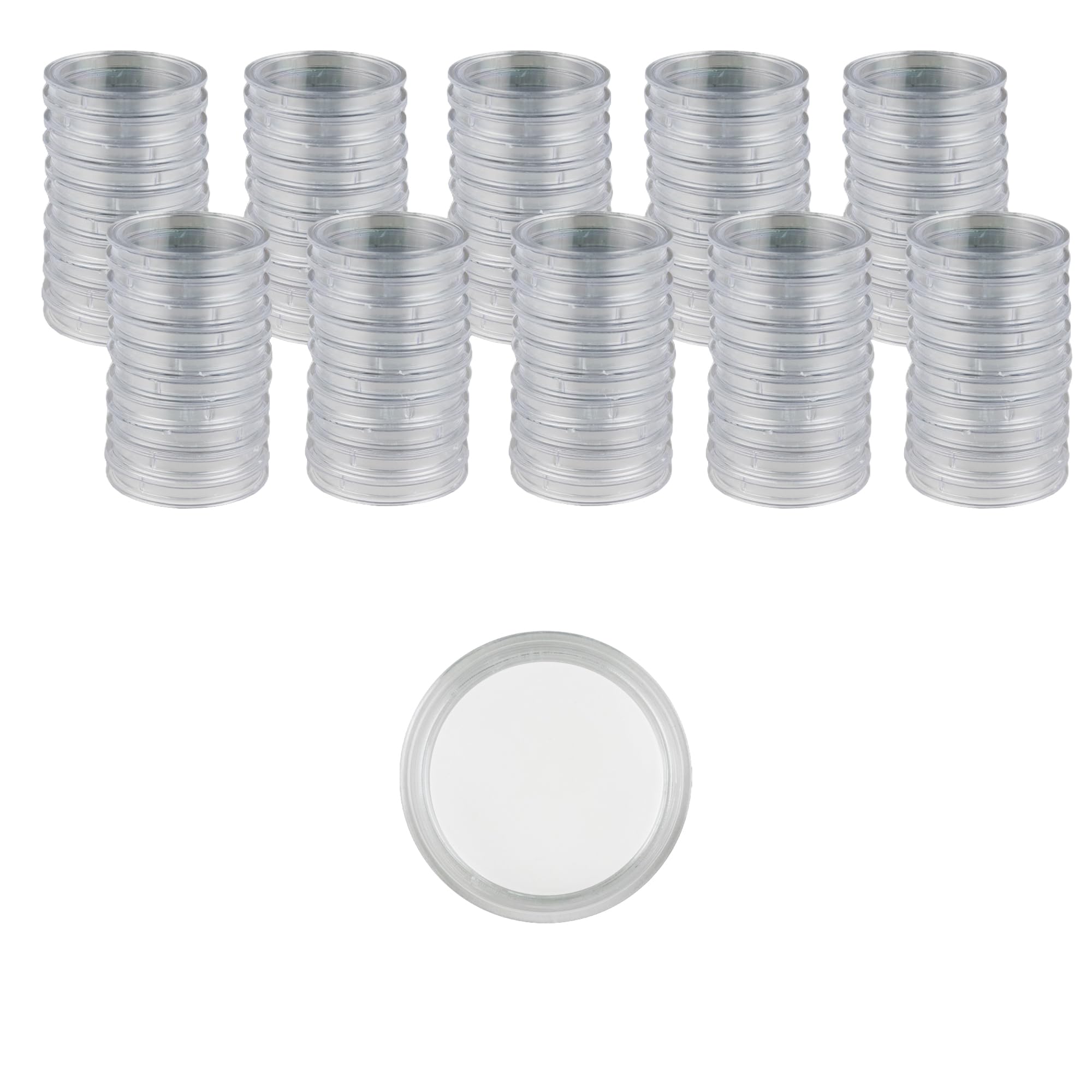 Prophila coin capsules diameter 27 mm pack of 100