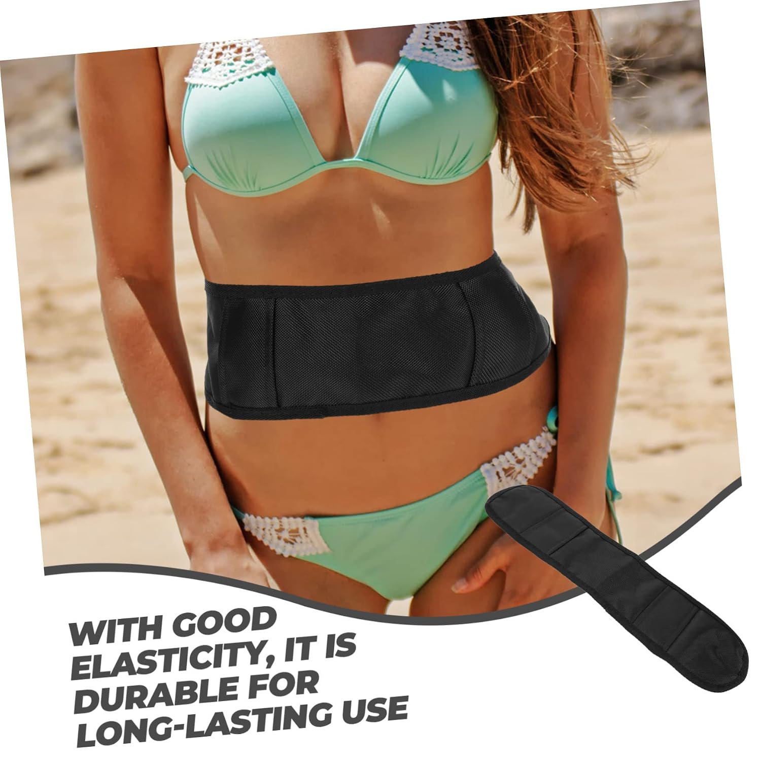 Comfortable Lower Back Support Brace Durable Waist Trimmer Belt for Relief Breathable Material for Sports and Fitness