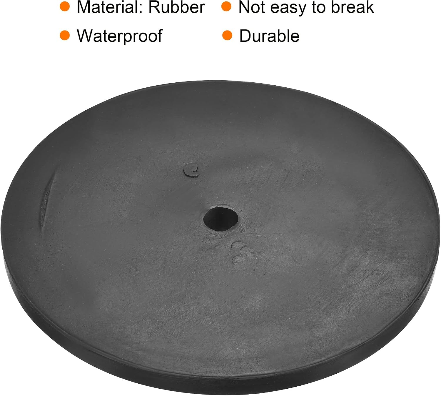 PATIKIL 5.9 Inch Round Weatherproof Gasket, Rubber Valve Seal
