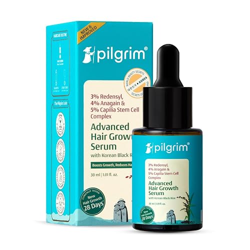 Pilgrim Fortschrittliches Haarwachstumsserum mit Redensyl 3%, Anagain 4% und Baicapil,