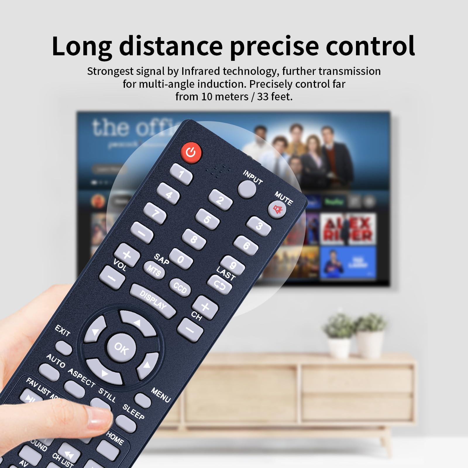 新しいen-ka92交換リモートフィットfor Hisenseテレビ32h3e 32h3?C 40h3e 40h3?C 32d37?32h3b1?32h3b2?40h3b Amazon.com: EN-KA92 Replace Remote Control fit for Hisense