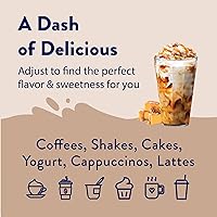 Vista 122 de Jordan's Skinny Syrups - Caramelo de mantequilla, jarabe saborizante sin azúcar, botella de 25.4 onzas (paquete de 1)