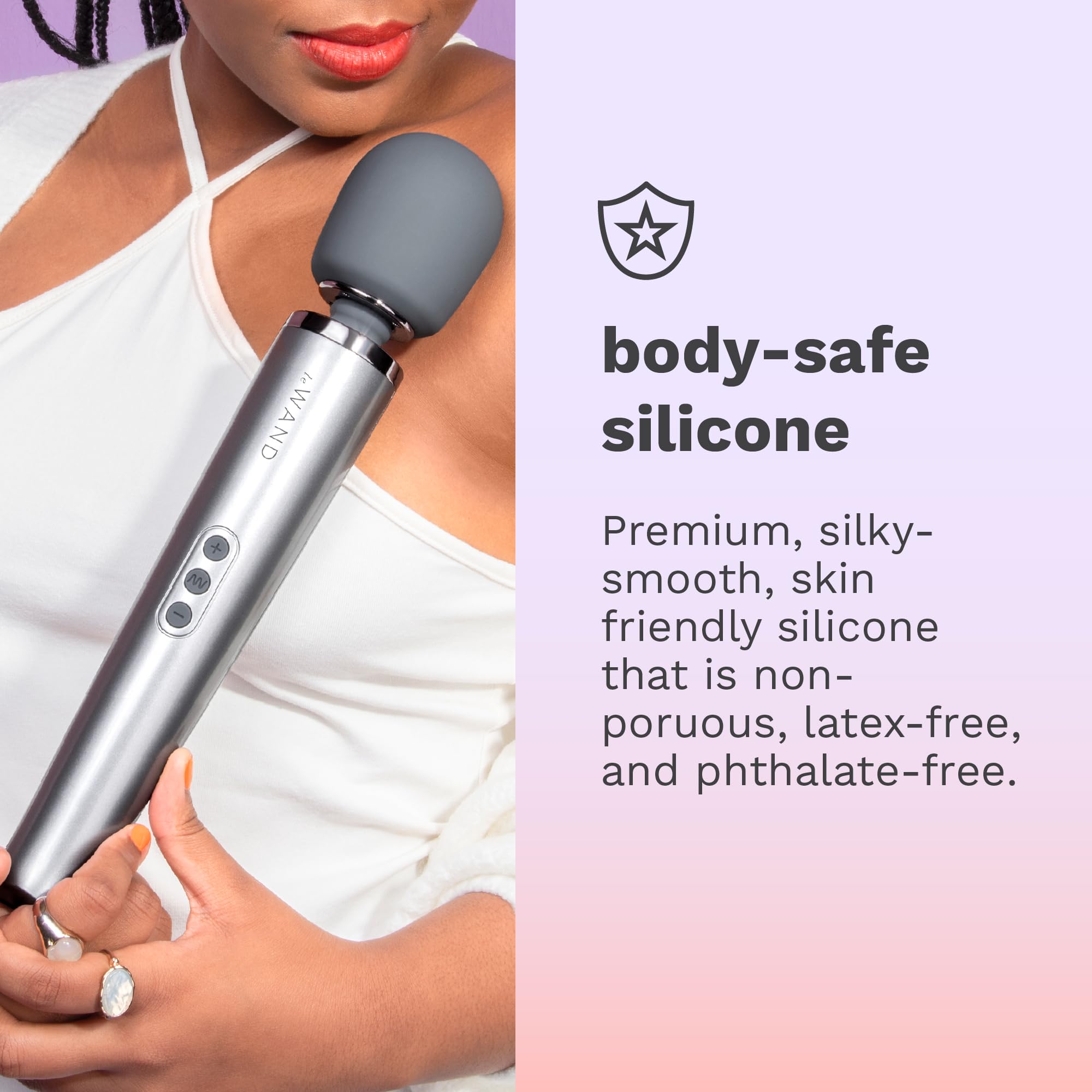 Amazon.com: Le Wand Sex Toys Rechargeable Wand Massager for Women, 10 Speed  Strong Vibrations with 20 Patterns, Powerful Clitoris Vibrator, Womens  Adult Toy  Grey : Health & Household
