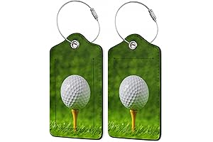 Golf Luggage Tag Keeps Your Golf Bag Safe and Secured