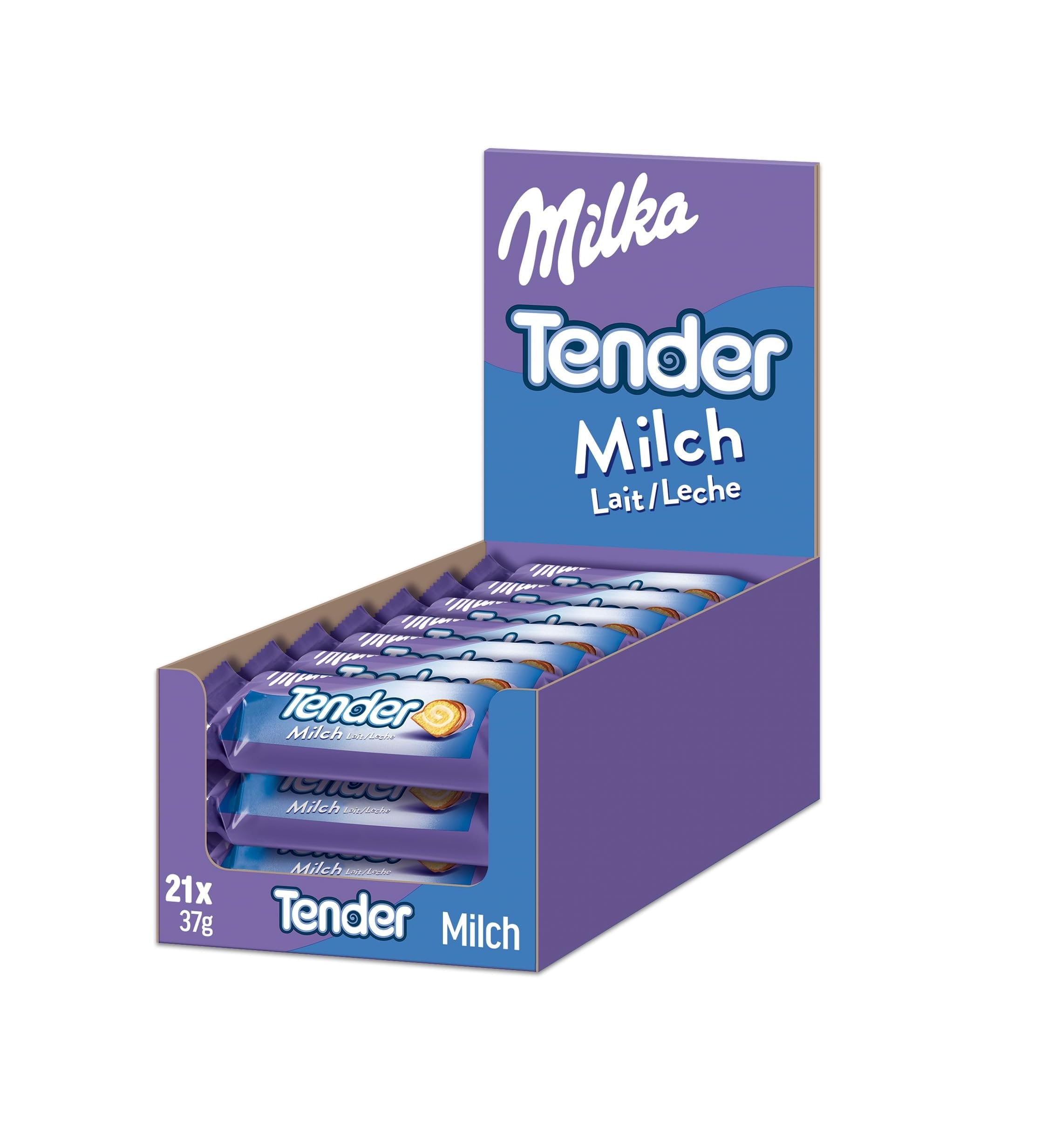 Milka Tender: Delicia de Bizcocho y Chocolate Alpino