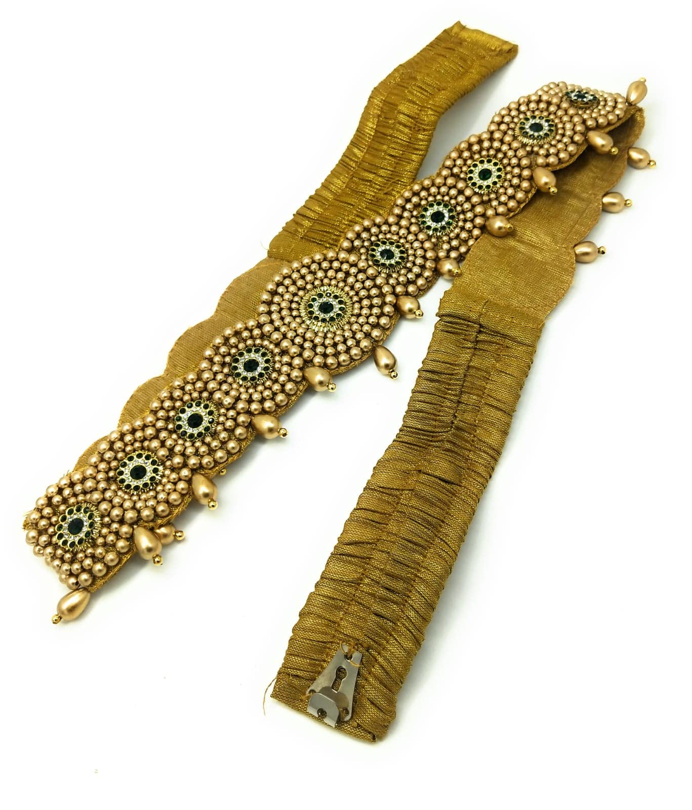 ADC Fashions Wedding Collection - Fashion Hip Belt for Women and College Girls ? Belly Kamarband ? Bridal Kamar Bandhani for Wedding ? Traditional Waist Belt for Saree(green) (B09NHL92RC) Amazon Price History, Amazon Price Tracker