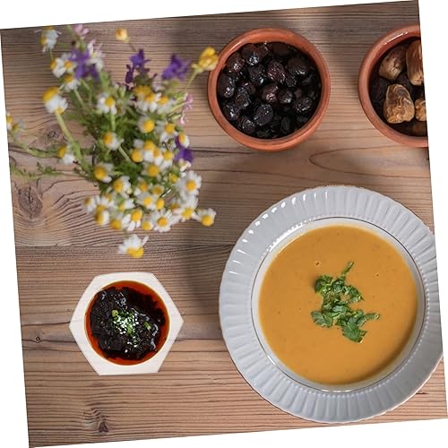 Miniatura 9 de Juego de 24 cuencos de postre de flores para pudín, mousse, jalea para uso en el hogar, restaurante, caja fuerte de plástico