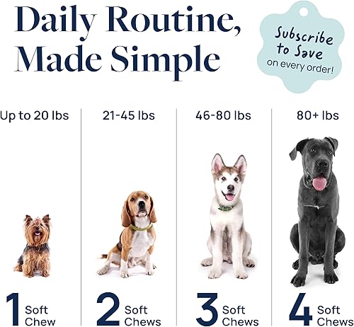 Miniatura 8 de Veterinary Formula Suplemento de salud intestinal para perros - Masticables probióticos formulados por veterinarios con enzimas digestivas y fibra -