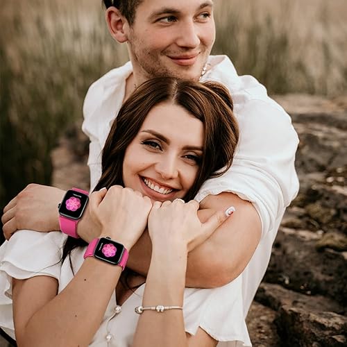 Miniatura 7 de Correa elástica de nailon compatible con Apple Watch Band de 1.496 pulgadas, 1.575 pulgadas, 1.614 pulgadas, 1.654 pulgadas, 1.732 pulgadas, 1.772