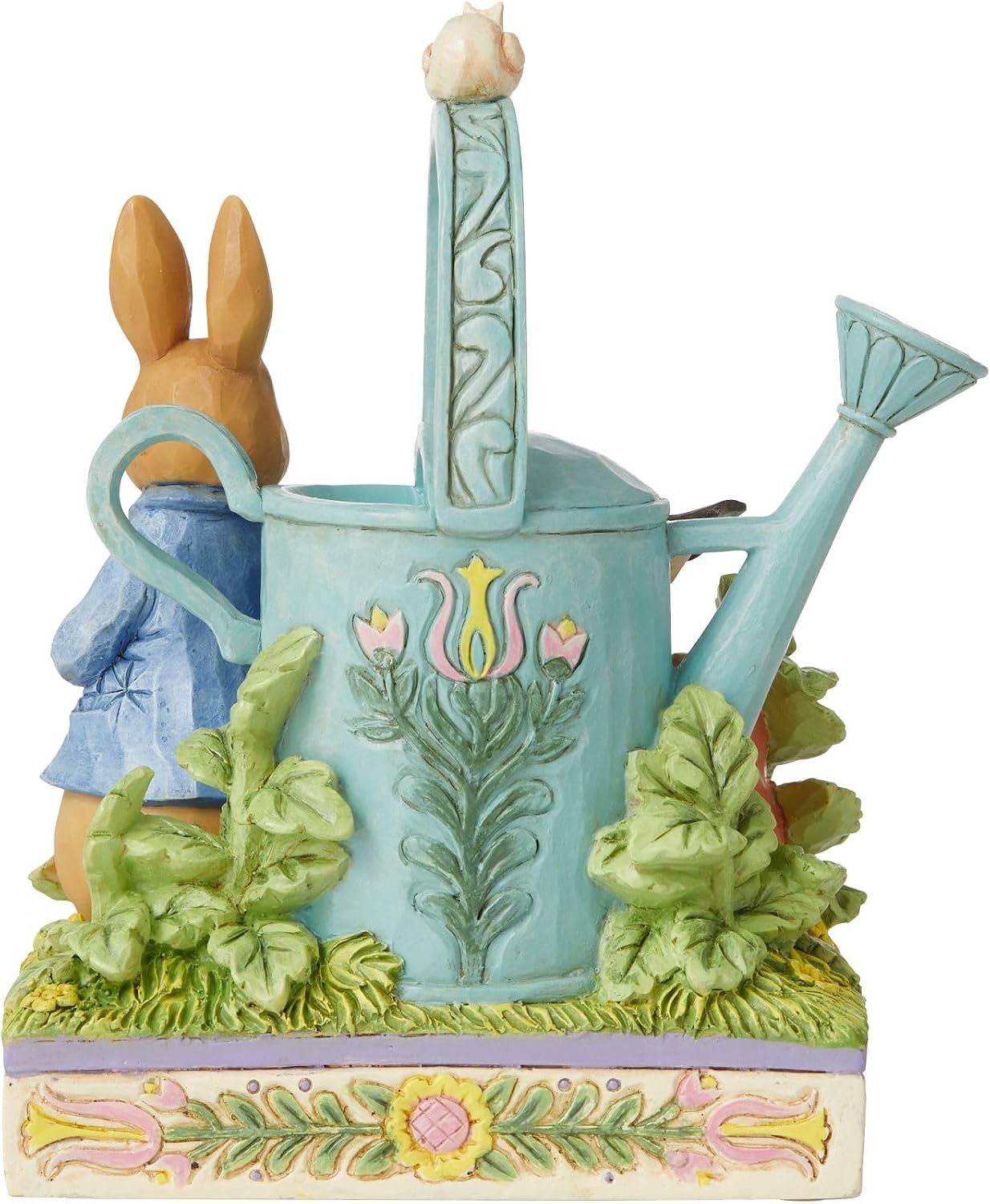 Enesco Beatrix Potter by Jim Shore Peter Rabbit with Watering Can Figurine, 6 Inch, Multicolor