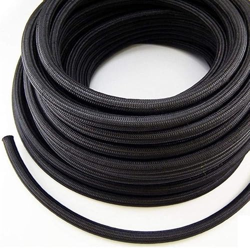 Miniatura 22 de 6AN - Manguera de línea de combustible trenzada de nailon de acero inoxidable de 20 pies, manguera de aceite y gas, manguera de línea de aceite