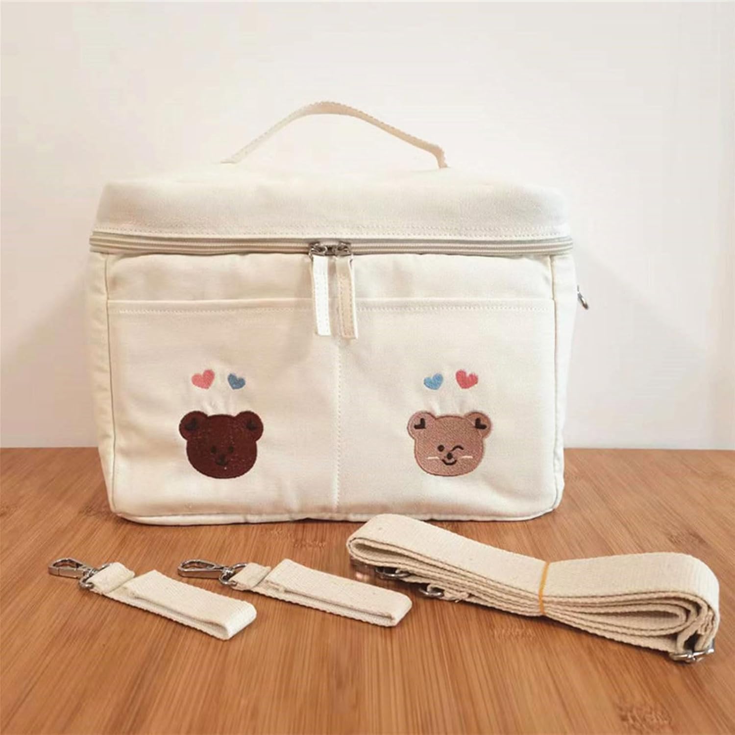 Stroller Portable Feeding Bottle Storage Bags Multi-Use Pushchair Pram Travel Bag