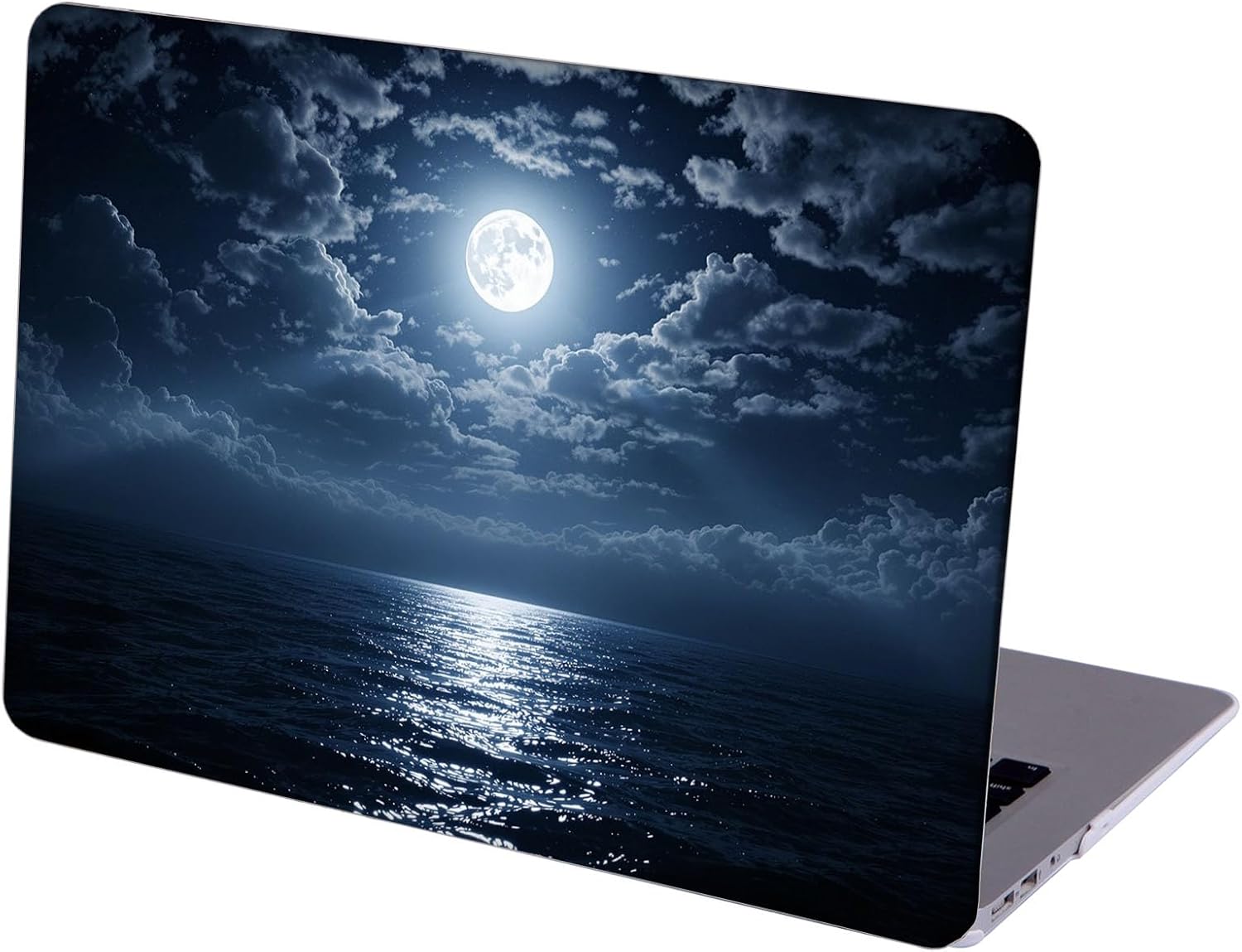Compatible with MacBook Neo 13-inch, Hard Shell Case with Keyboard Cover and Screen Protector (A3404 A18 Pro chip, 2026 Release) - Moon MC22090