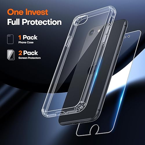 Miniatura 761 de TAURI - Funda delgada y magnética para iPhone 15 Pro Max, compatible con MagSafe, con 2 protectores de pantalla + 2 protectores para lente